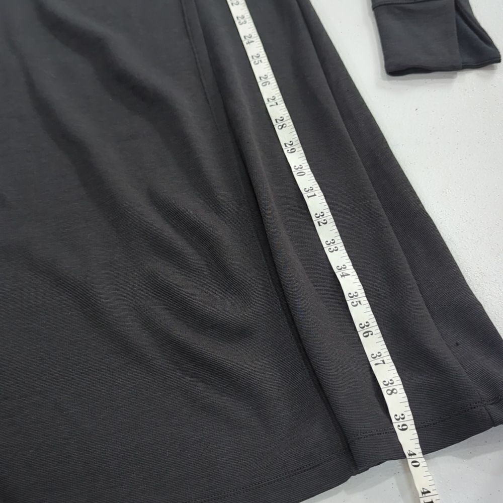 Toad&Co Dress Womens Small‎ Gray Finlay Dress Long Sleeve Outdoor - Picture 11 of 11
